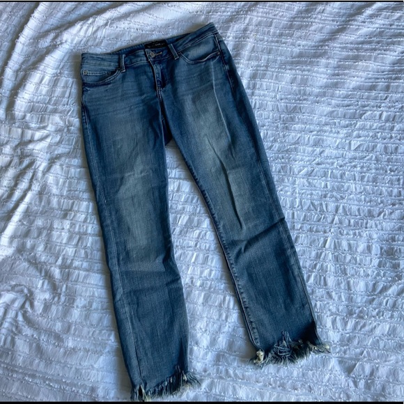 Lucky Brand Shredded Hem Denim - Picture 8 of 10